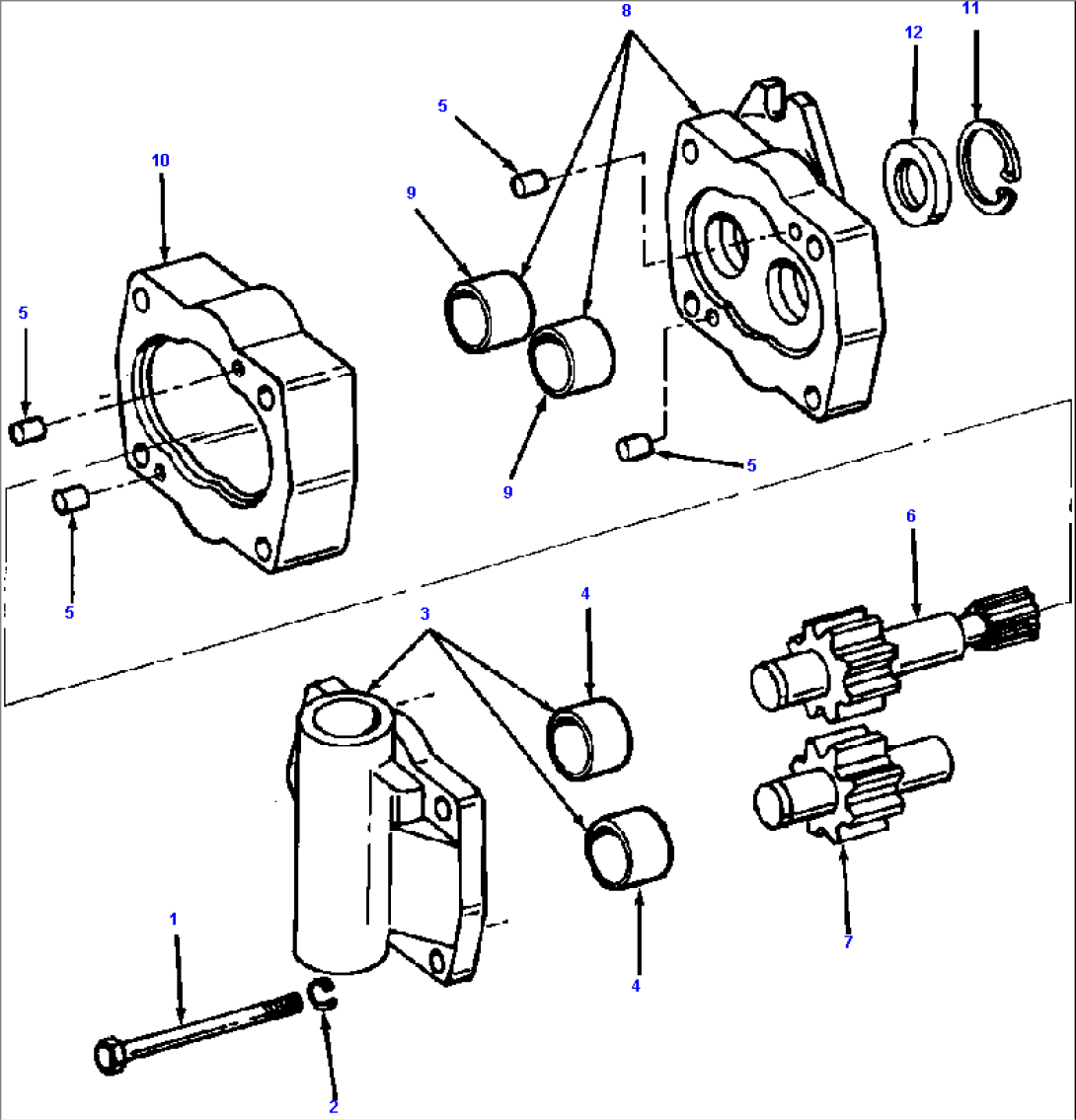 TRANSMISSION TORQUE CONVERTER CHARGING PUMP - OKAMURA