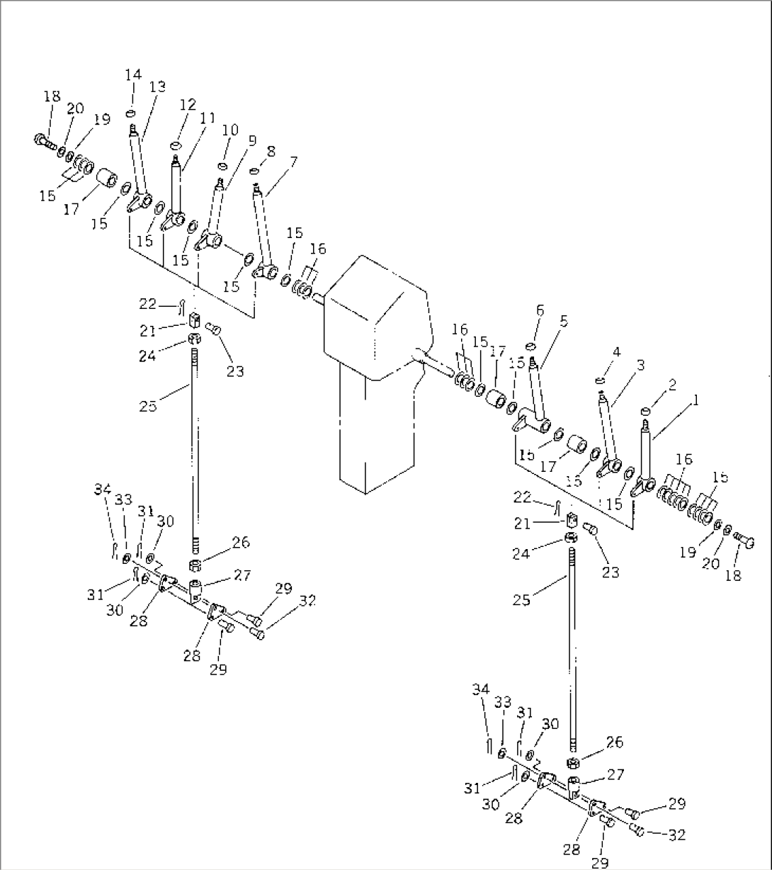 HYDRAULIC CONTROL LEVER