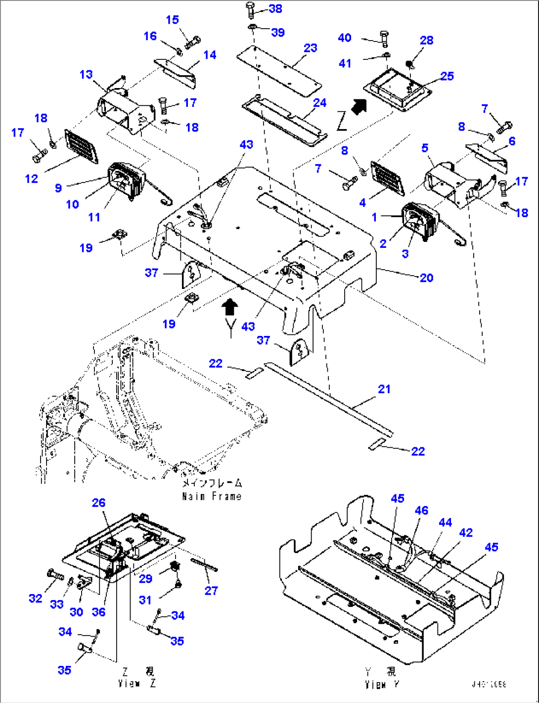 Radiator Guard, Headlamp (#22083-)
