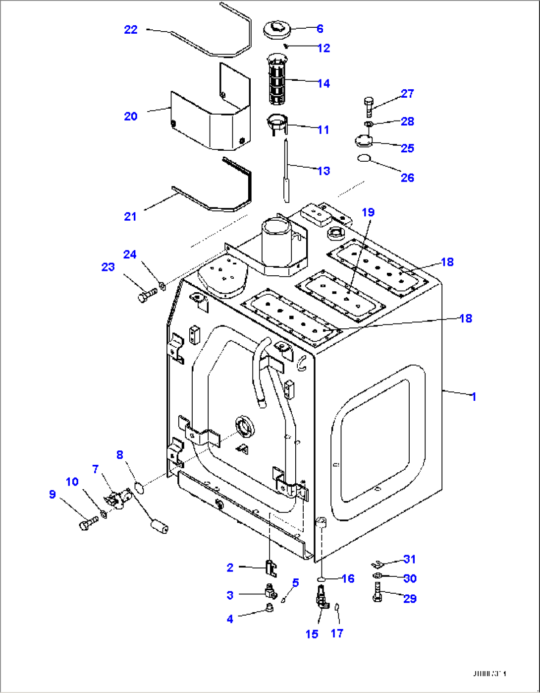 Fuel Tank (#451080-)