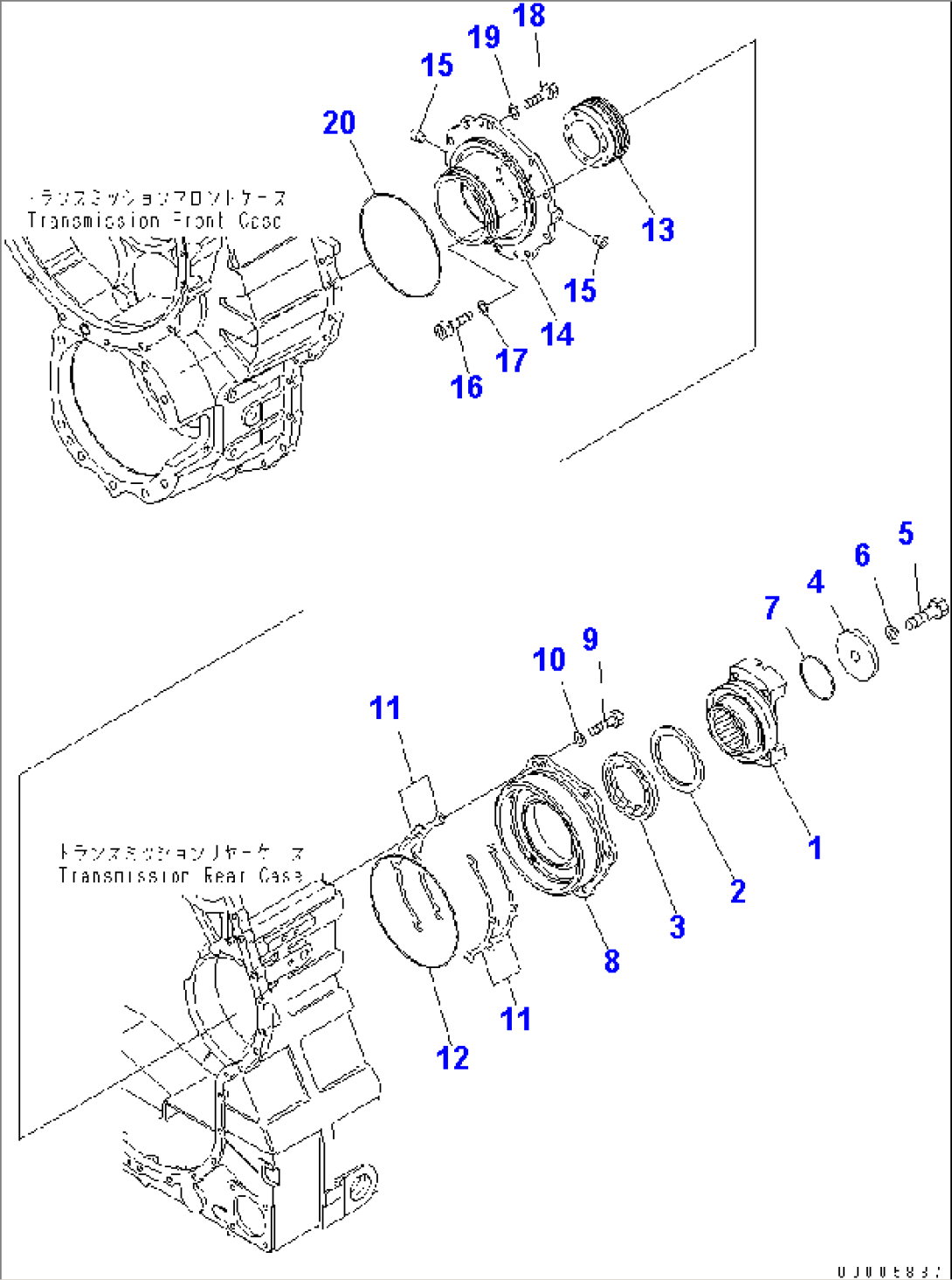 TRANSMISSION (OUTPUT) (1/2)