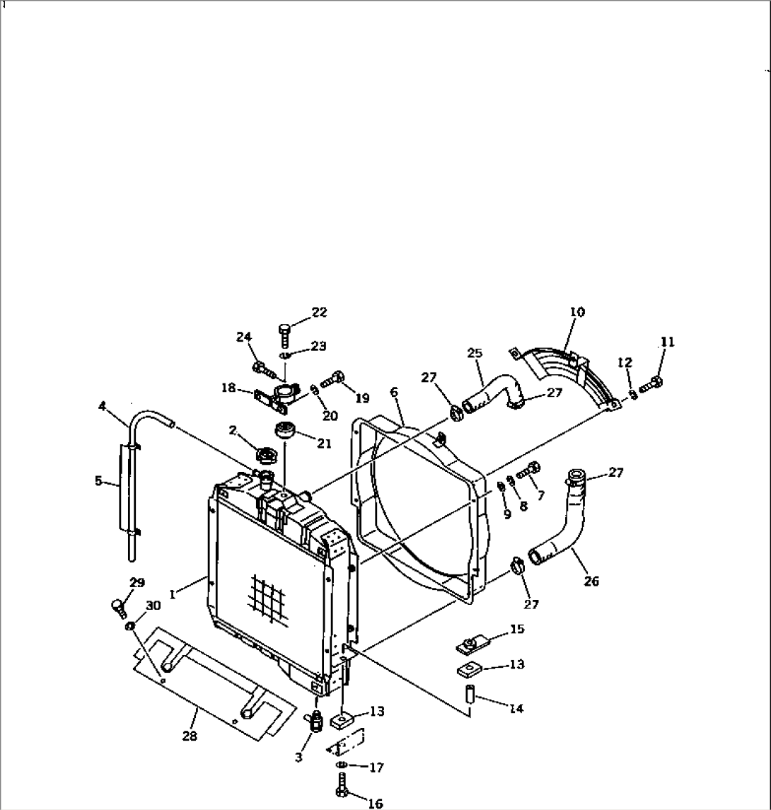 RADIATOR AND PIPING