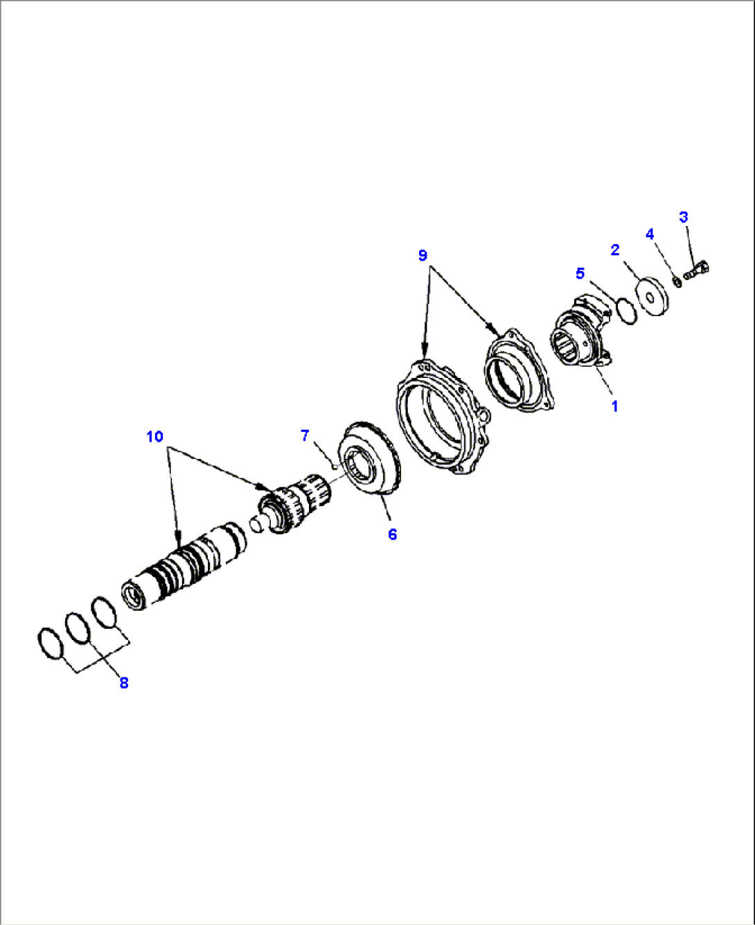 F3300-56A0 TRANSMISSION OUTPUT