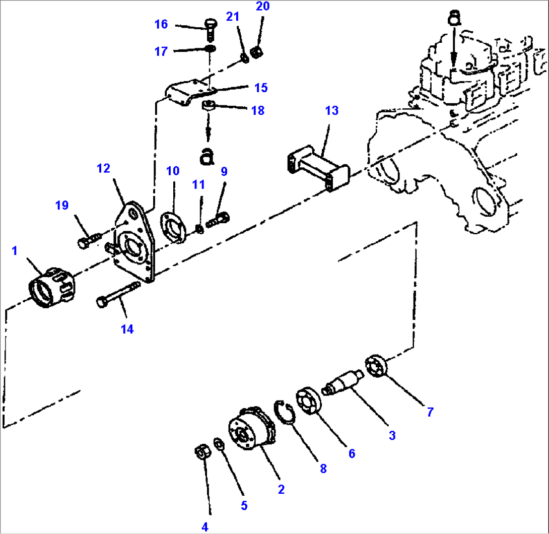 FIG. A5060-A3B7 FAN DRIVE