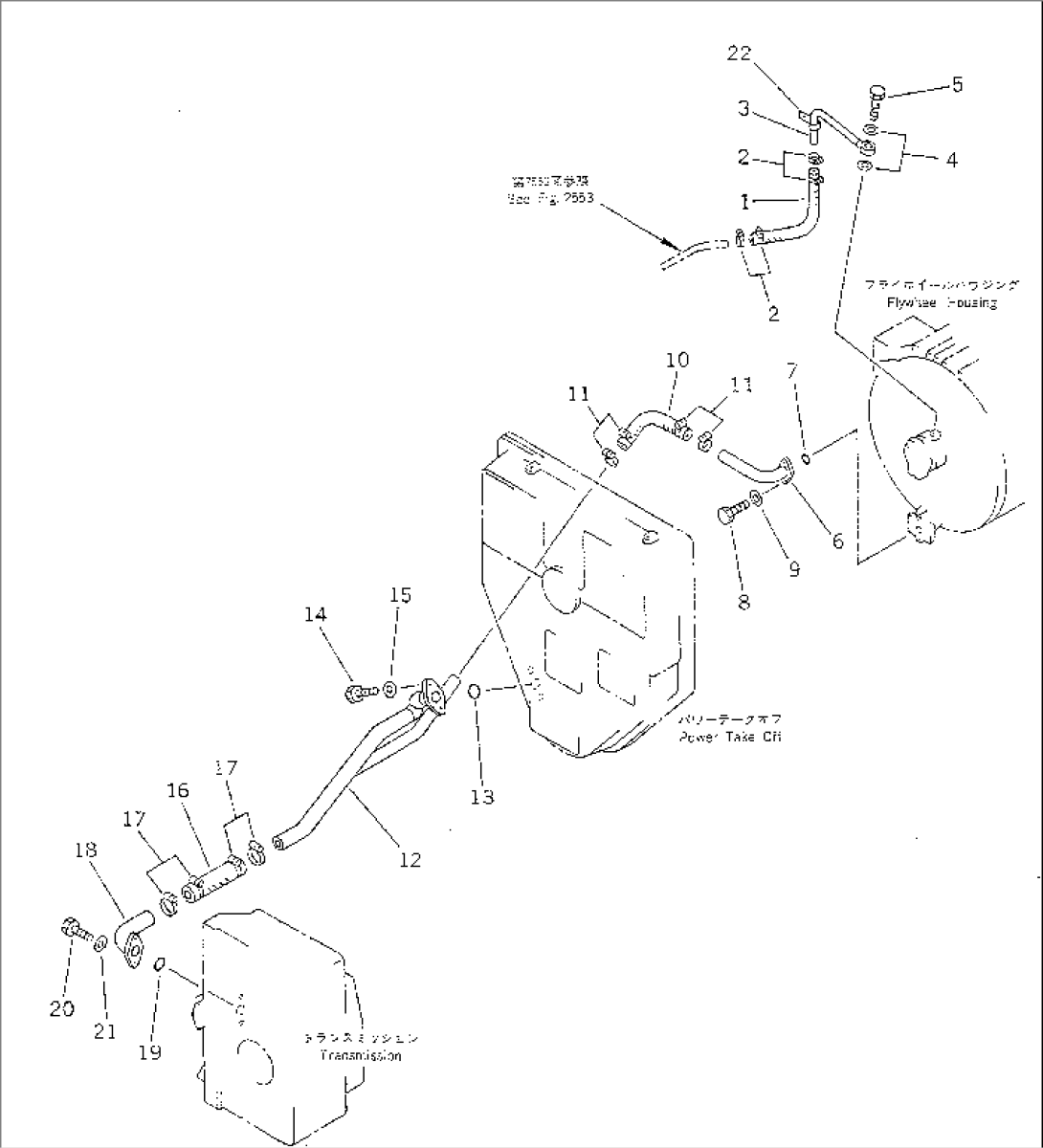 LUBRICATION PIPING (COUPLIMG AND RETURN)