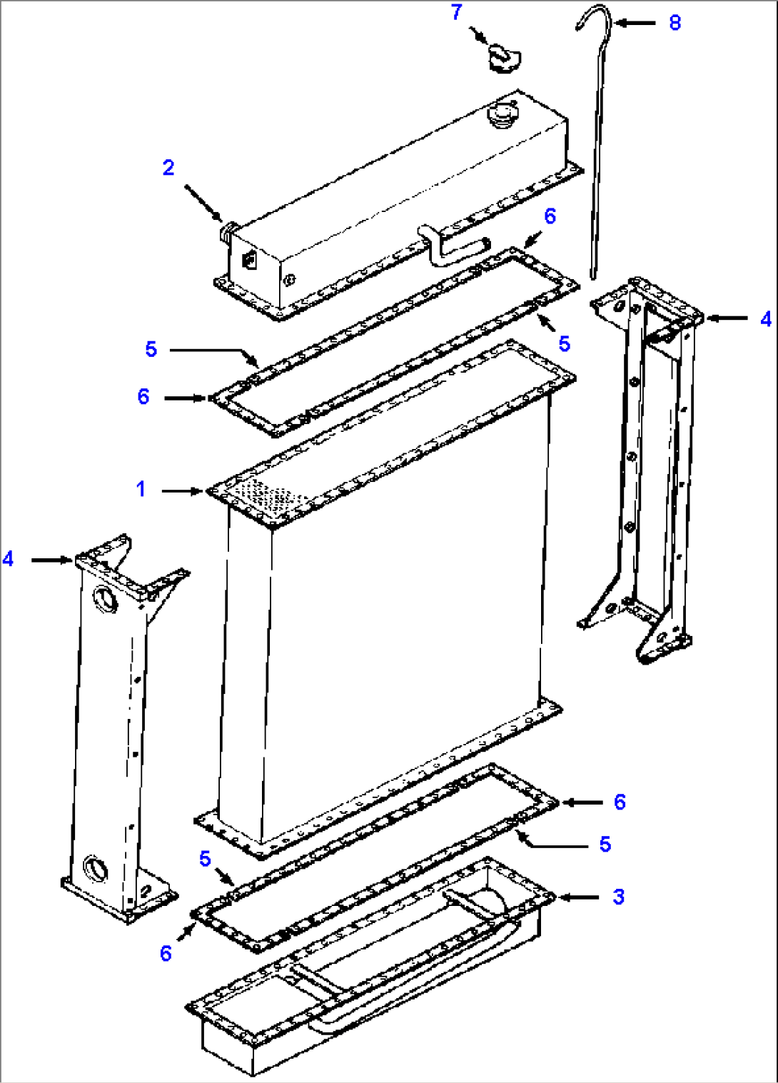 RADIATOR - MODINE STANDARD CORE