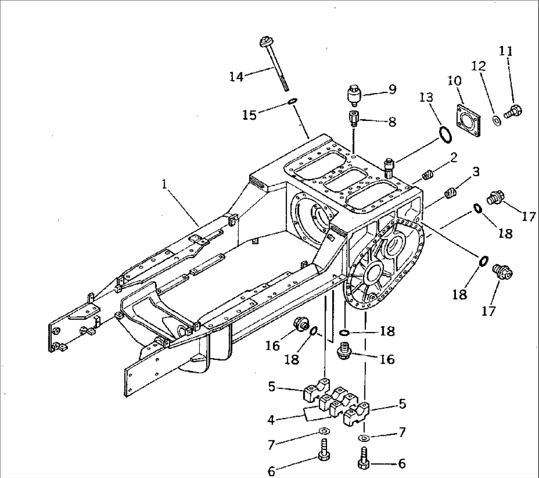STEERING CASE AND MAIN FRAME (NOISE SUPPRESSION FOR EC)(#15908-16500)