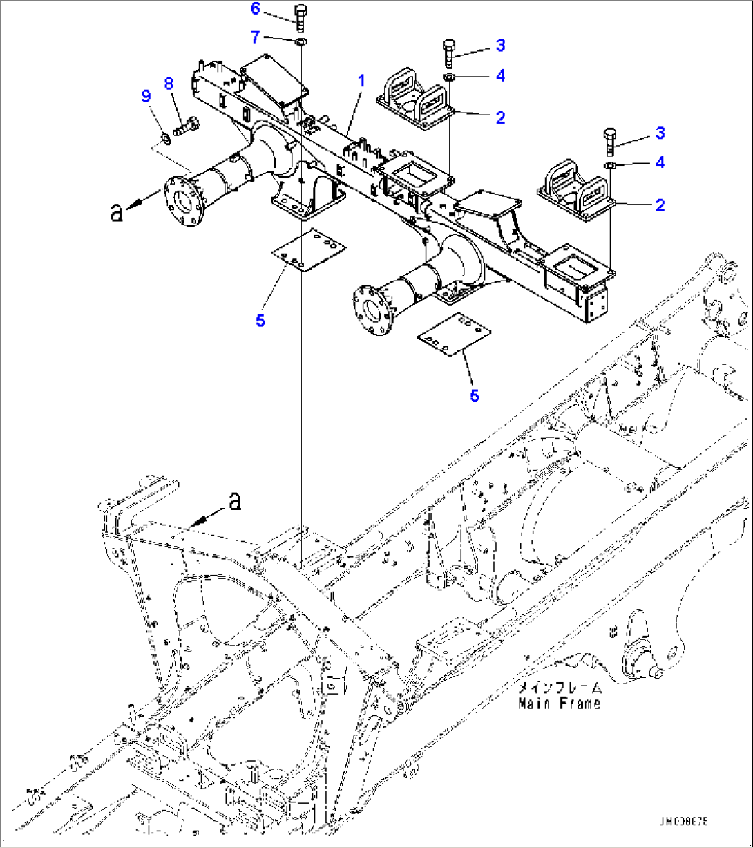 Rear Support (#50001-)
