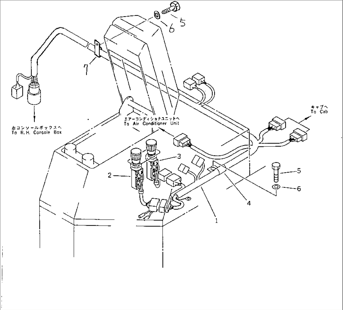 ELECTRICAL SYSTEM (CONSOLE BOX¤ L.H.)