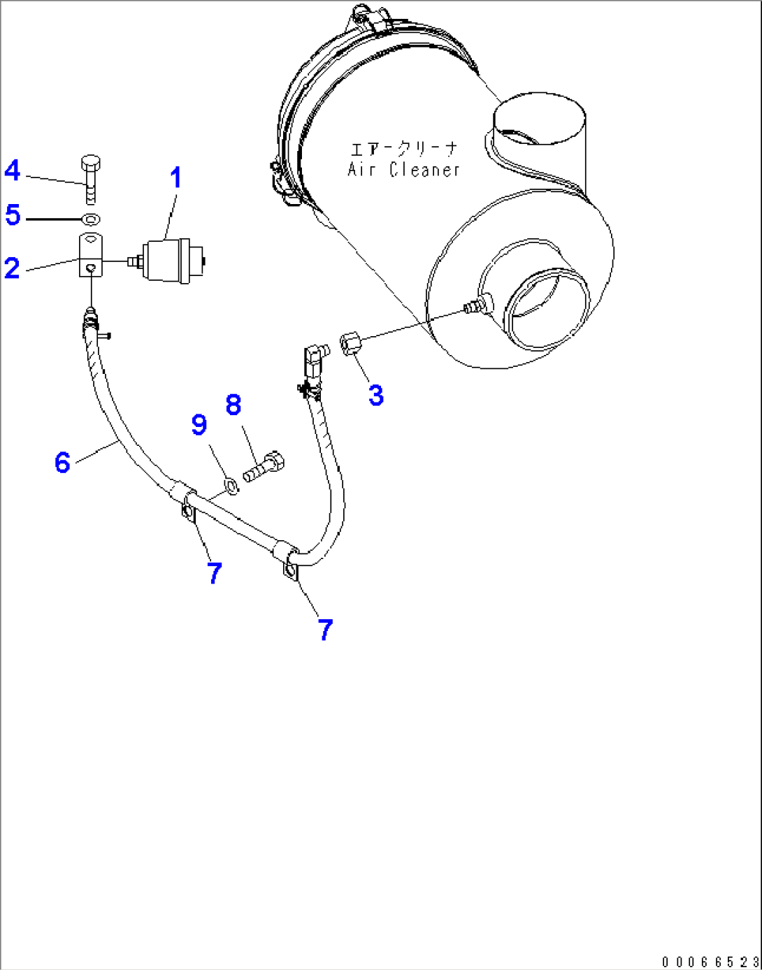 ENGINE HARNESS (DUST INDICATOR)
