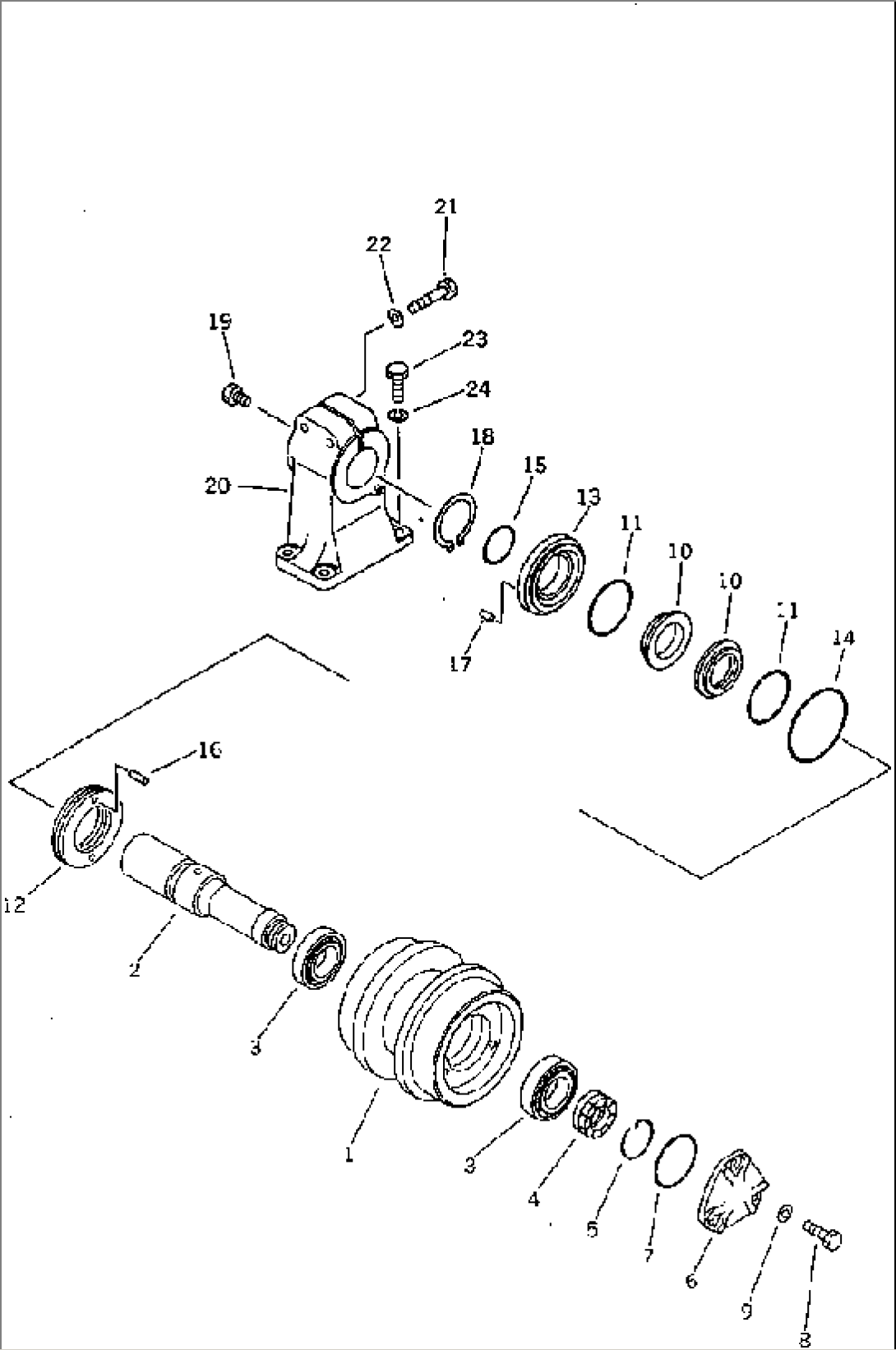 CARRIER ROLLER(#45001-47629)