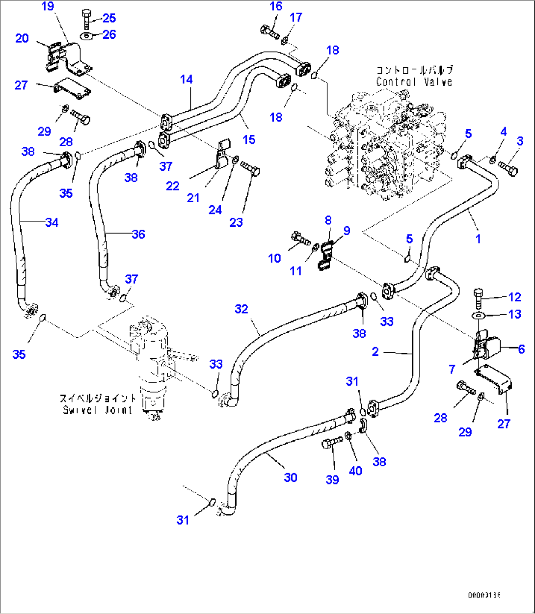 Travel Piping (#65001-)