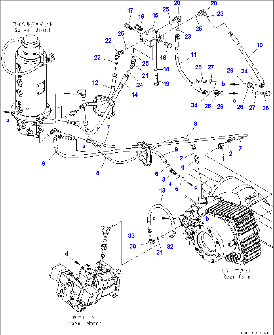 TRANSMISSION CONTROL LINE