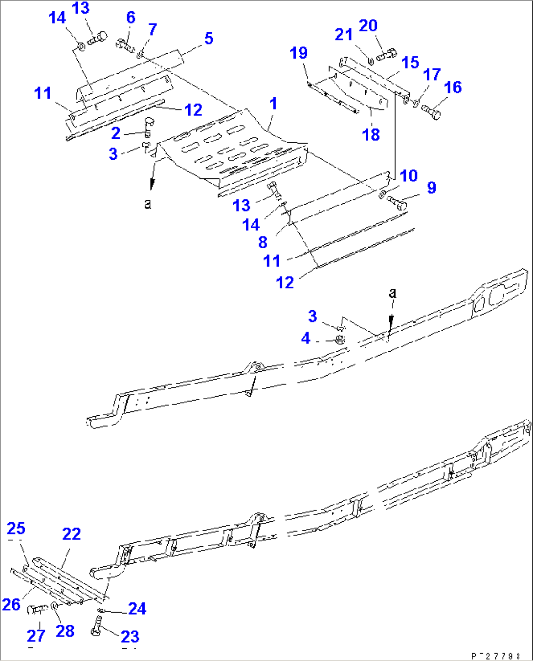 1ST CONVEYOR (5/10) (LONG TYPE)(#1101-)