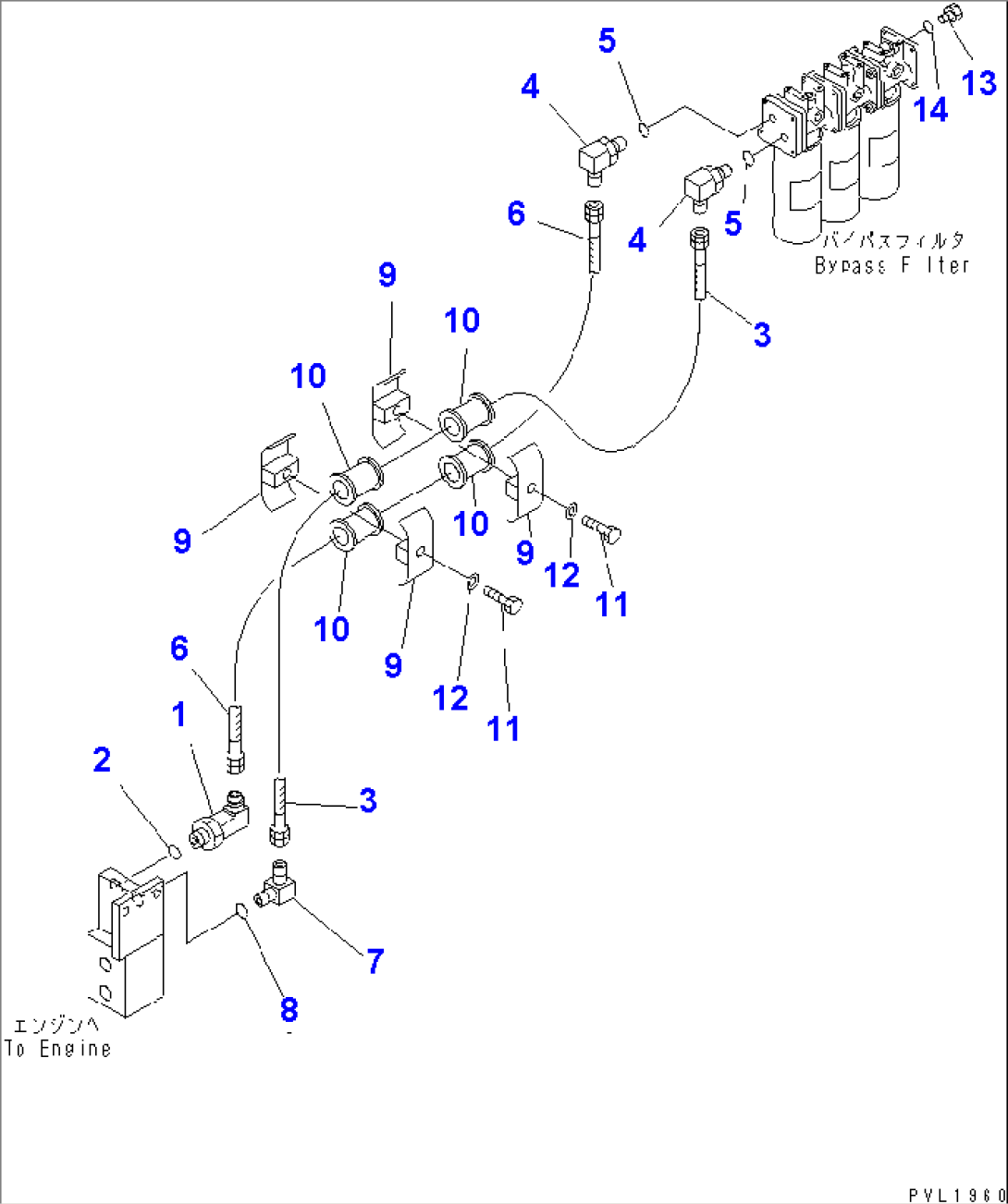 BYPASS FILTER PIPING(#10035-)