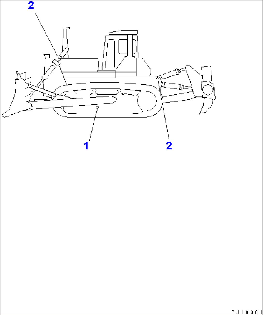 MARKS AND PLATES (CENTER OF GRAVITY)