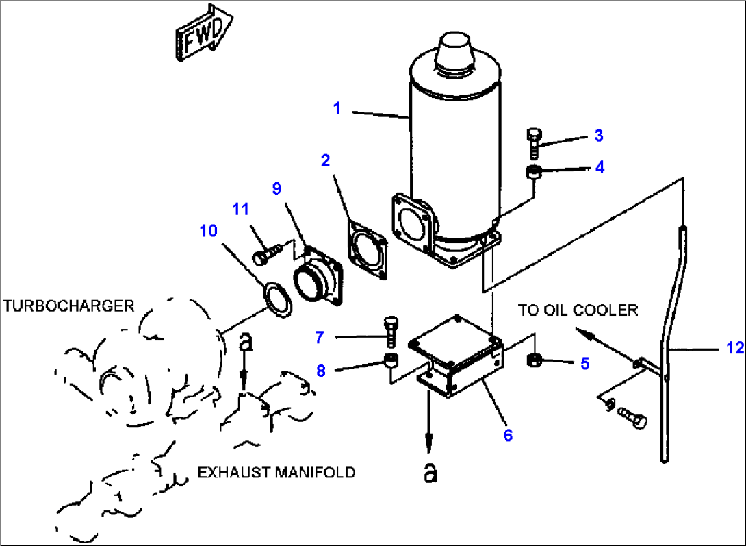 FIG. A1610-A3S3 MUFFLER