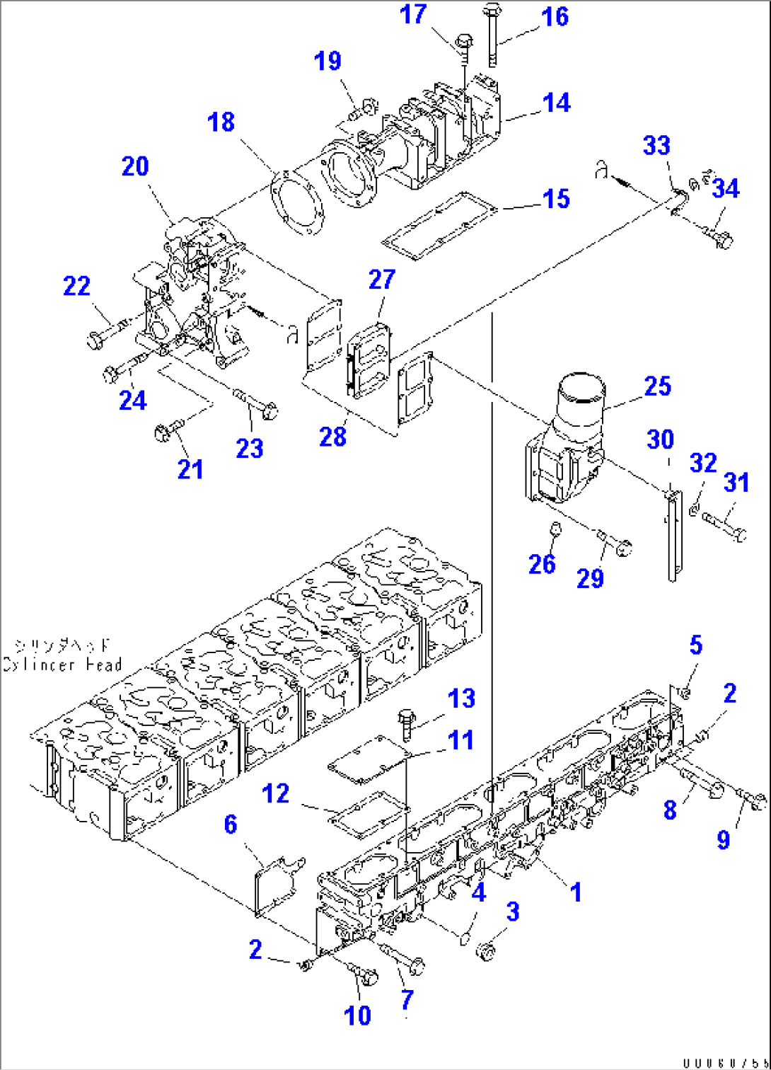 AIR INTAKE MANIFOLD AND CONNECTION(#610272-)