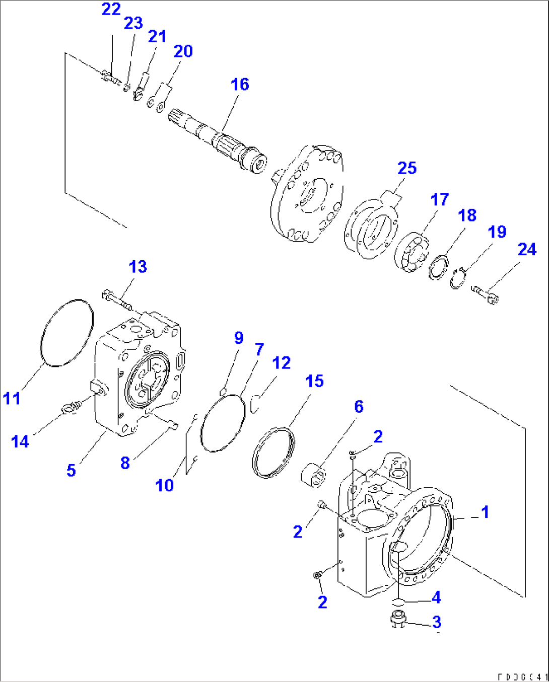 MAIN PUMP (4/14) (N0.1 PUMP)