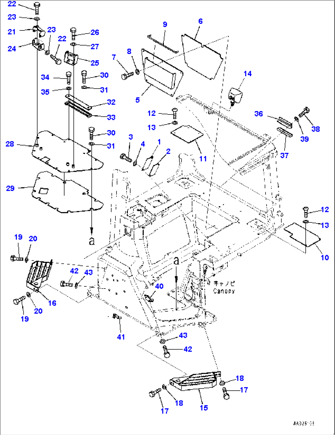 Canopy Electrical Unit (#85001-)