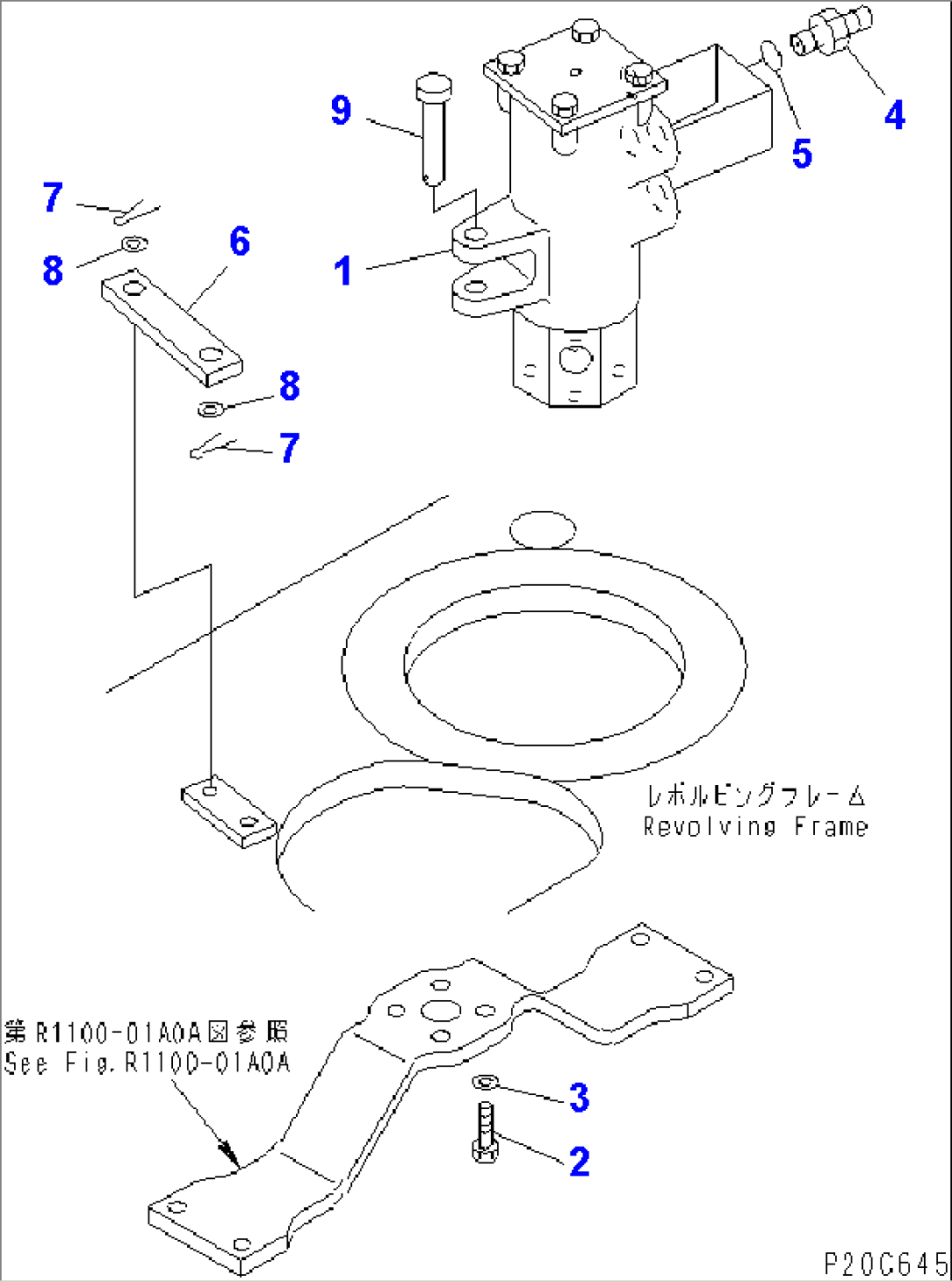 SWIVEL JOINT (MOUNTING PARTS)