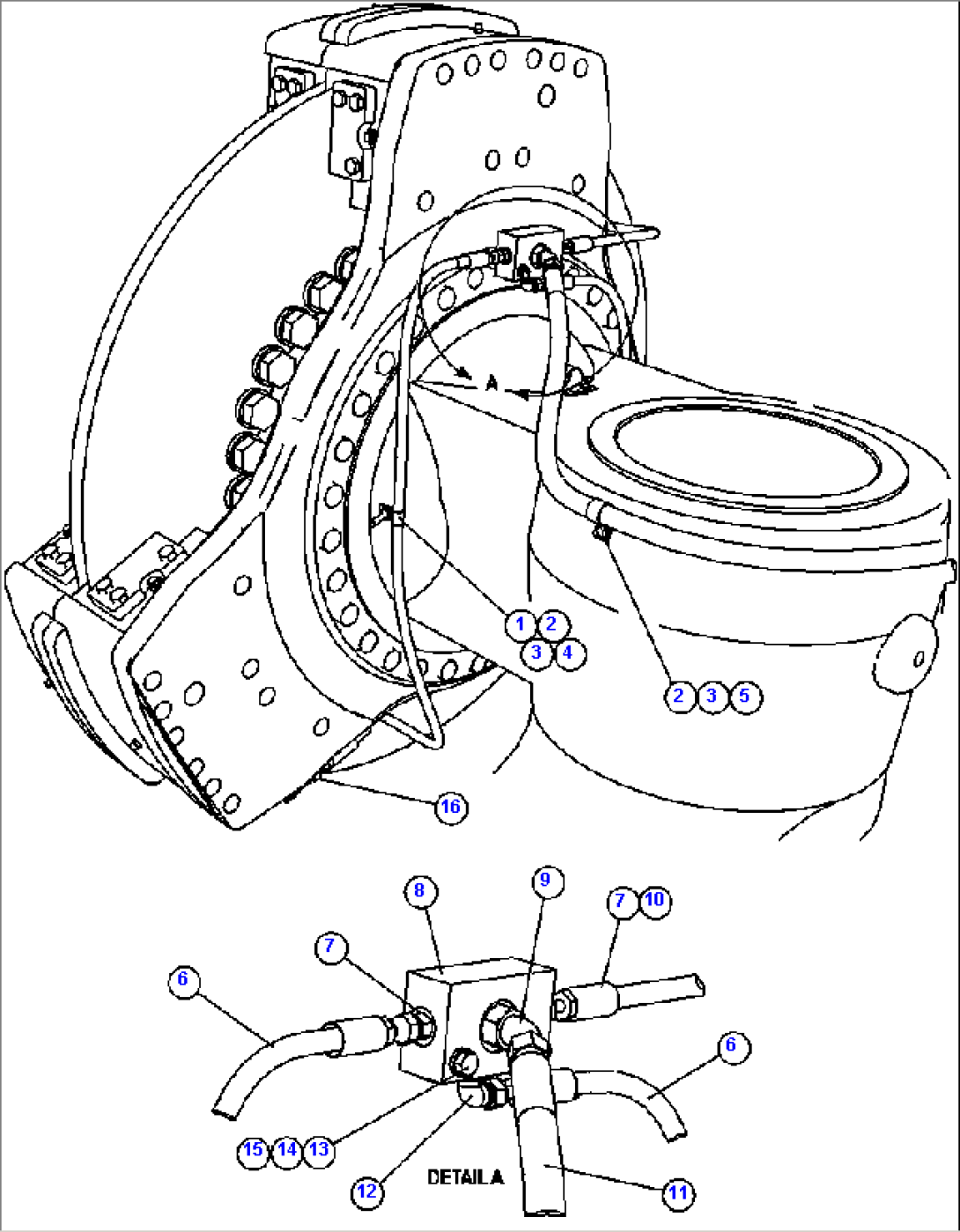 FRONT BRAKE PIPING