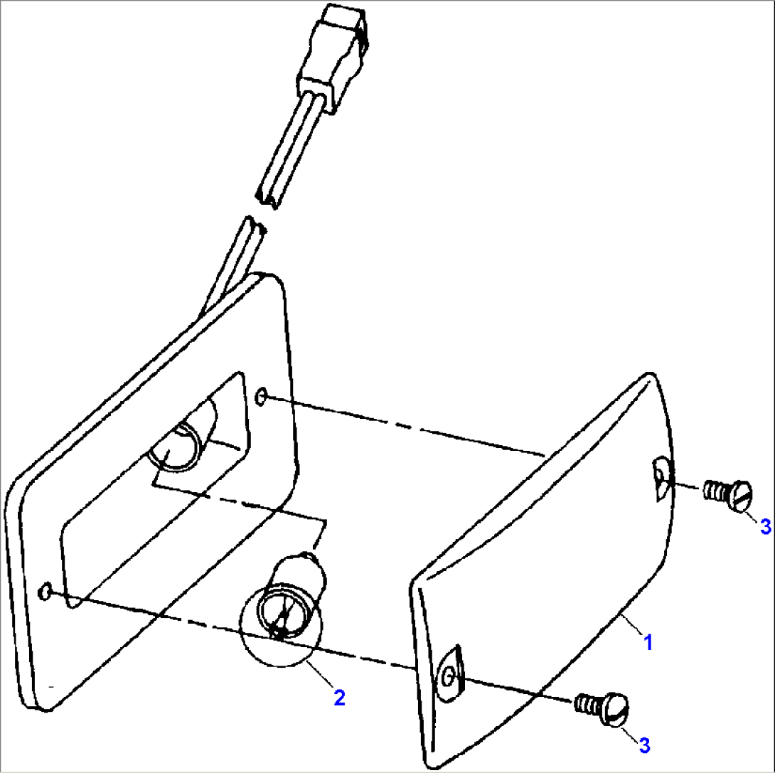 FIG. K0210-08A0 CAB - DOME LIGHT