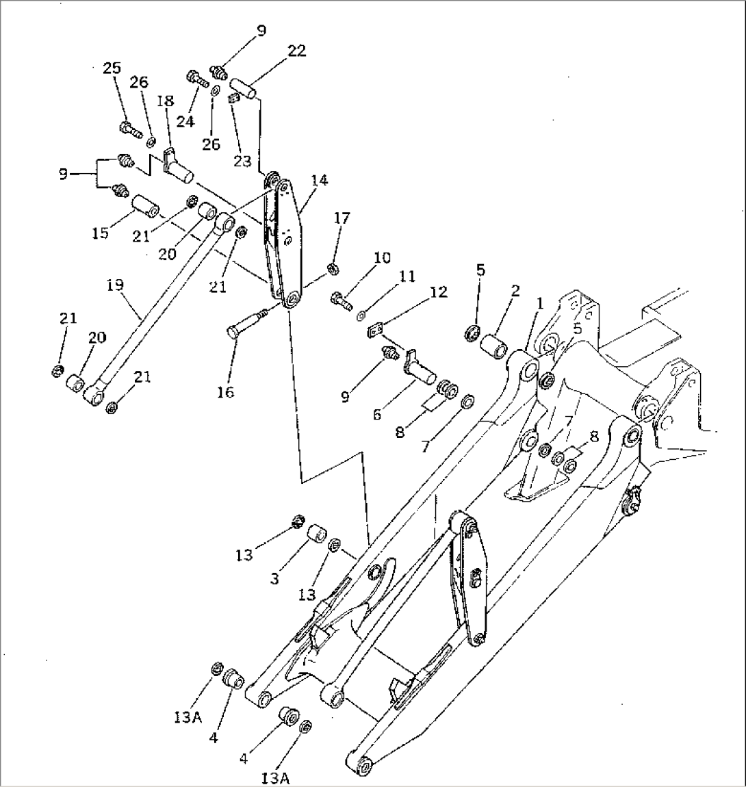 LIFT ARM (FOR SLAG HANDLING USA)(#15890-)