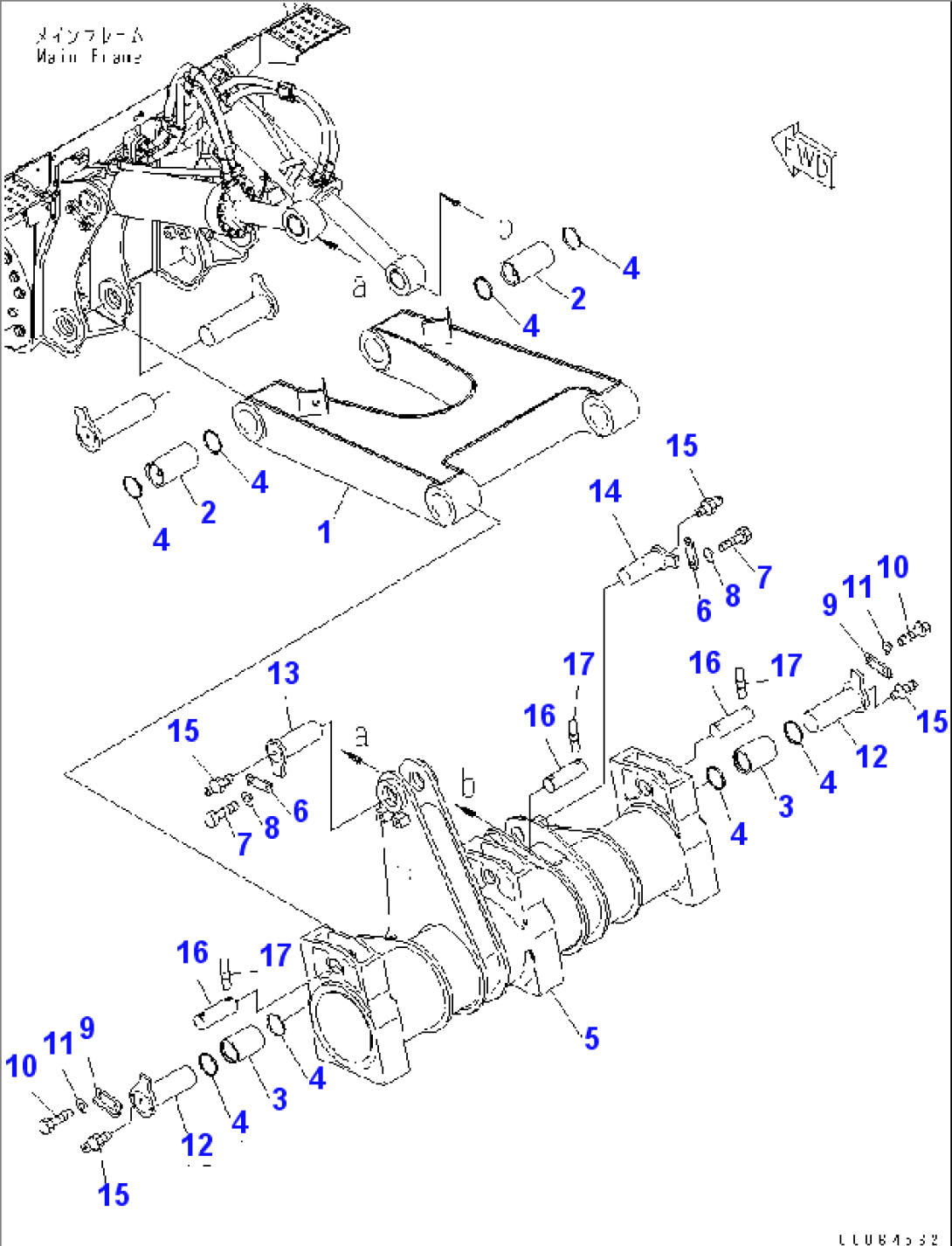 RIPPER BEAM AND ARM (FOR MULT RIPPER)(#85001-)