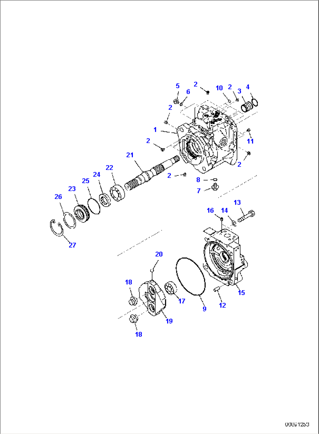 HYDRAULIC PUMP (1/5)