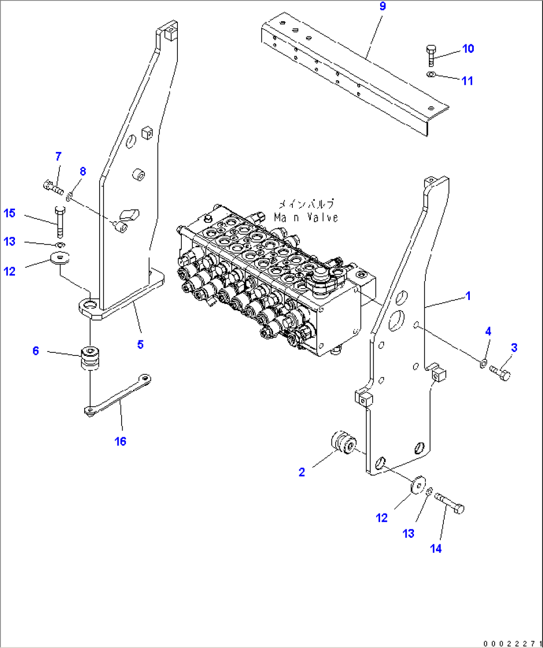 MAIN VALVE MOUNTING