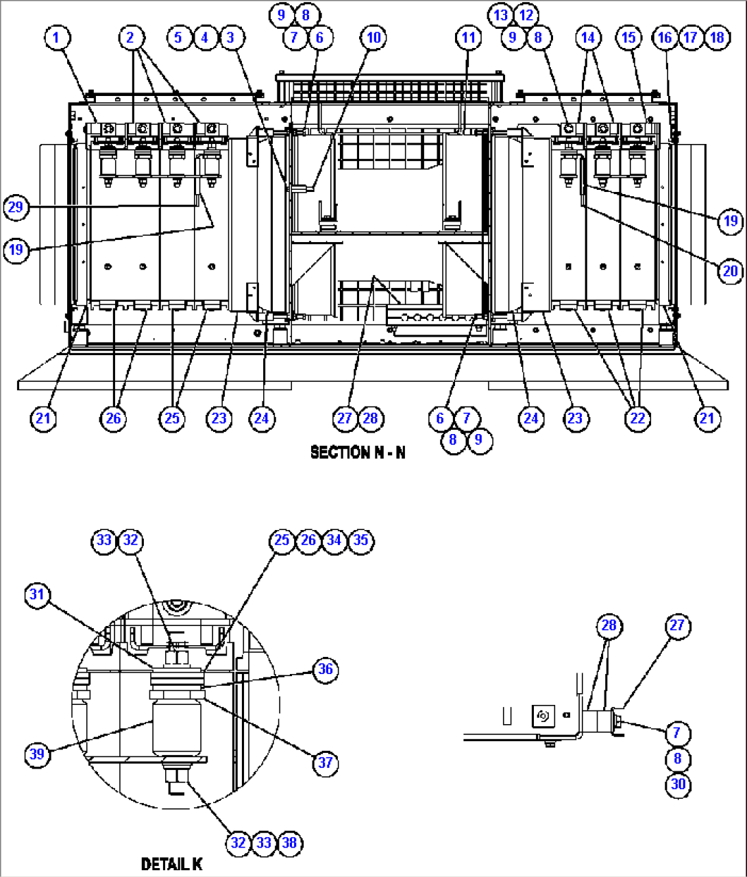 RETARDING GRID ASSEMBLY - 1 (PC1645)