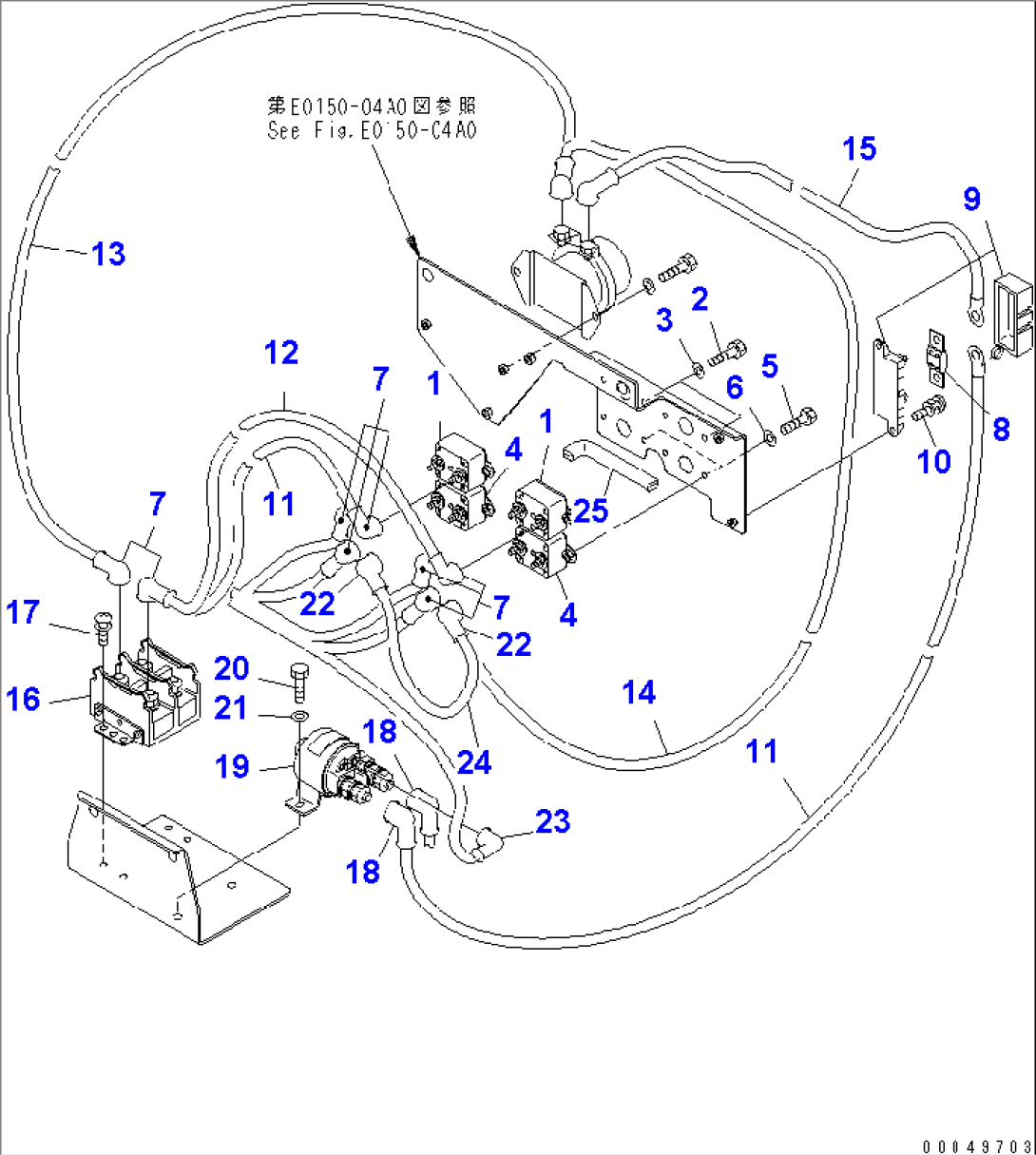 BATTERY BOX (CIRCUIT BREAKER AND FUSE)(#7001-)