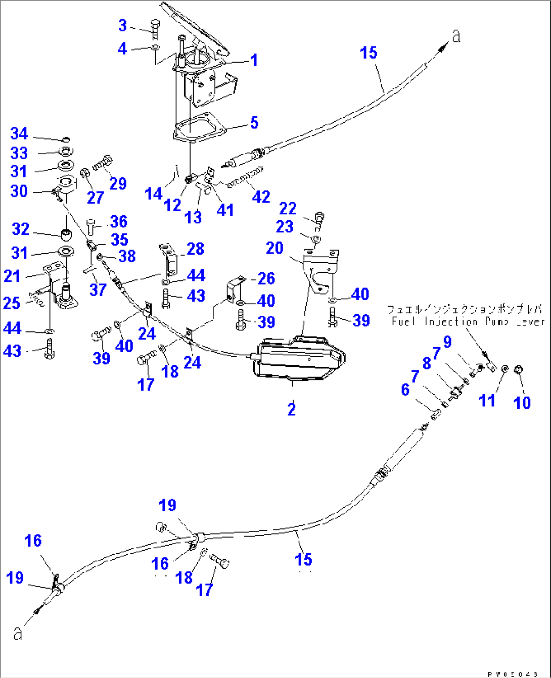 FLOOR FRAME (ENGINE CONTROL)