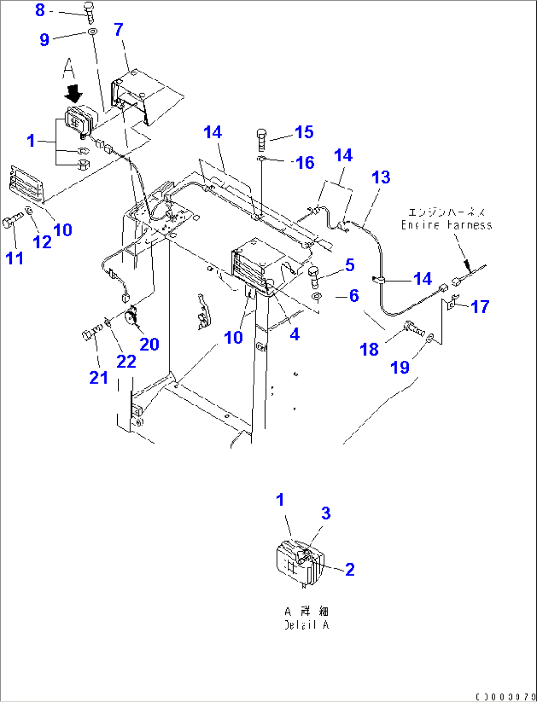 RADIATOR GUARD (HEAD LAMP) (COLD WEATHER (B) SPEC.)(#65275-)