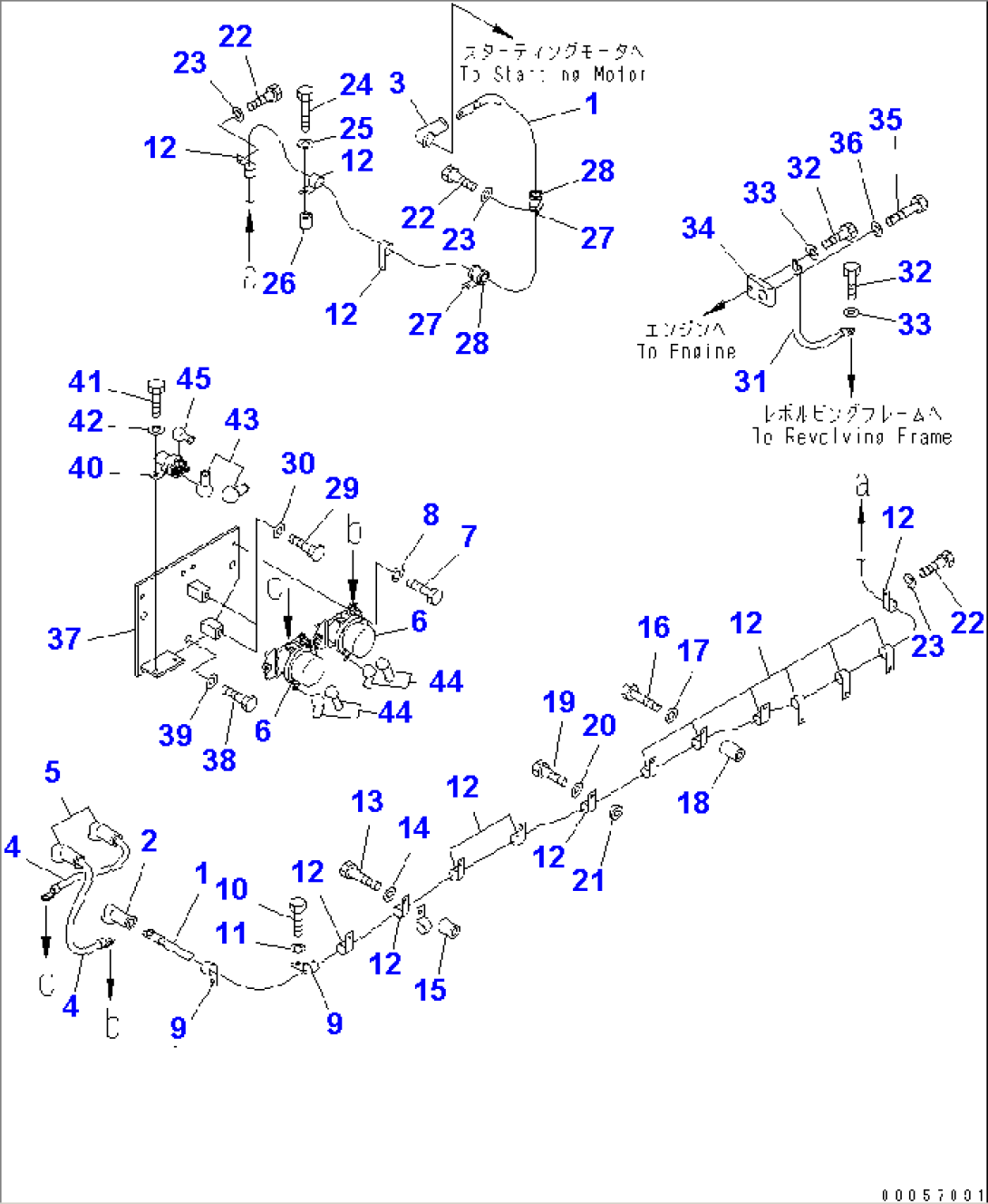 WIRING (STARTING HARNESS)(#30022-)