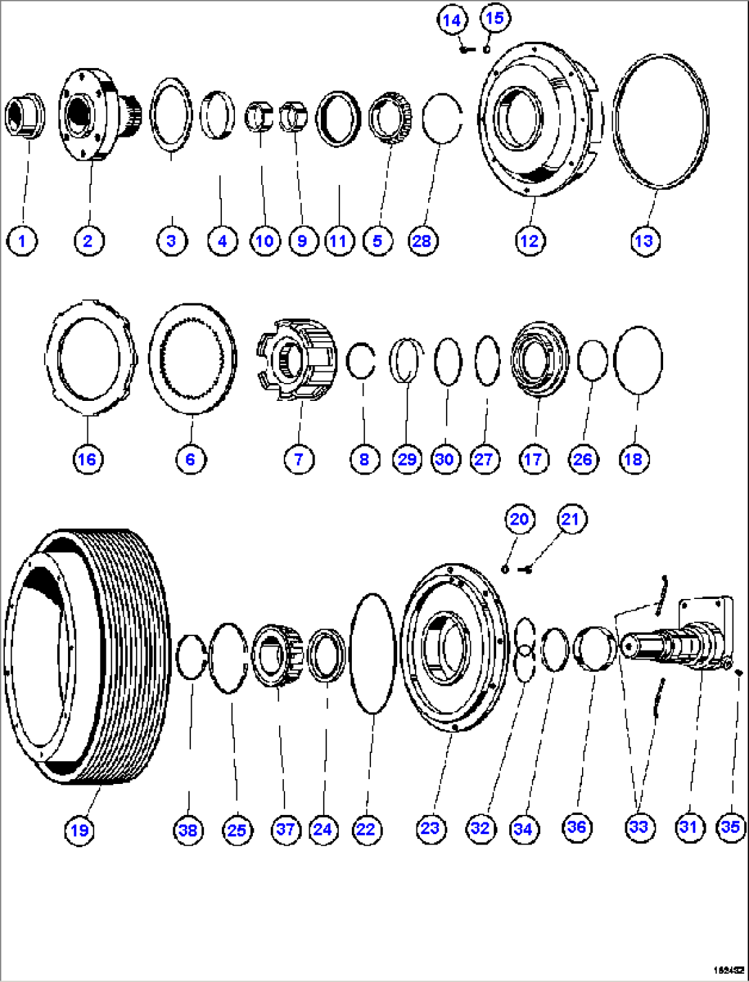 VARIABLE SPEED FAN CLUTCH VE3712