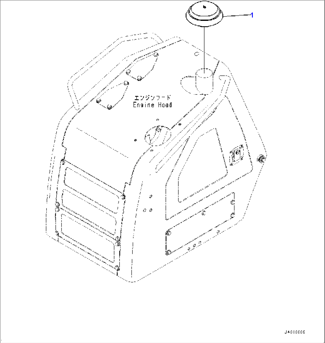 Engine Related Parts, Cap (#80001-)