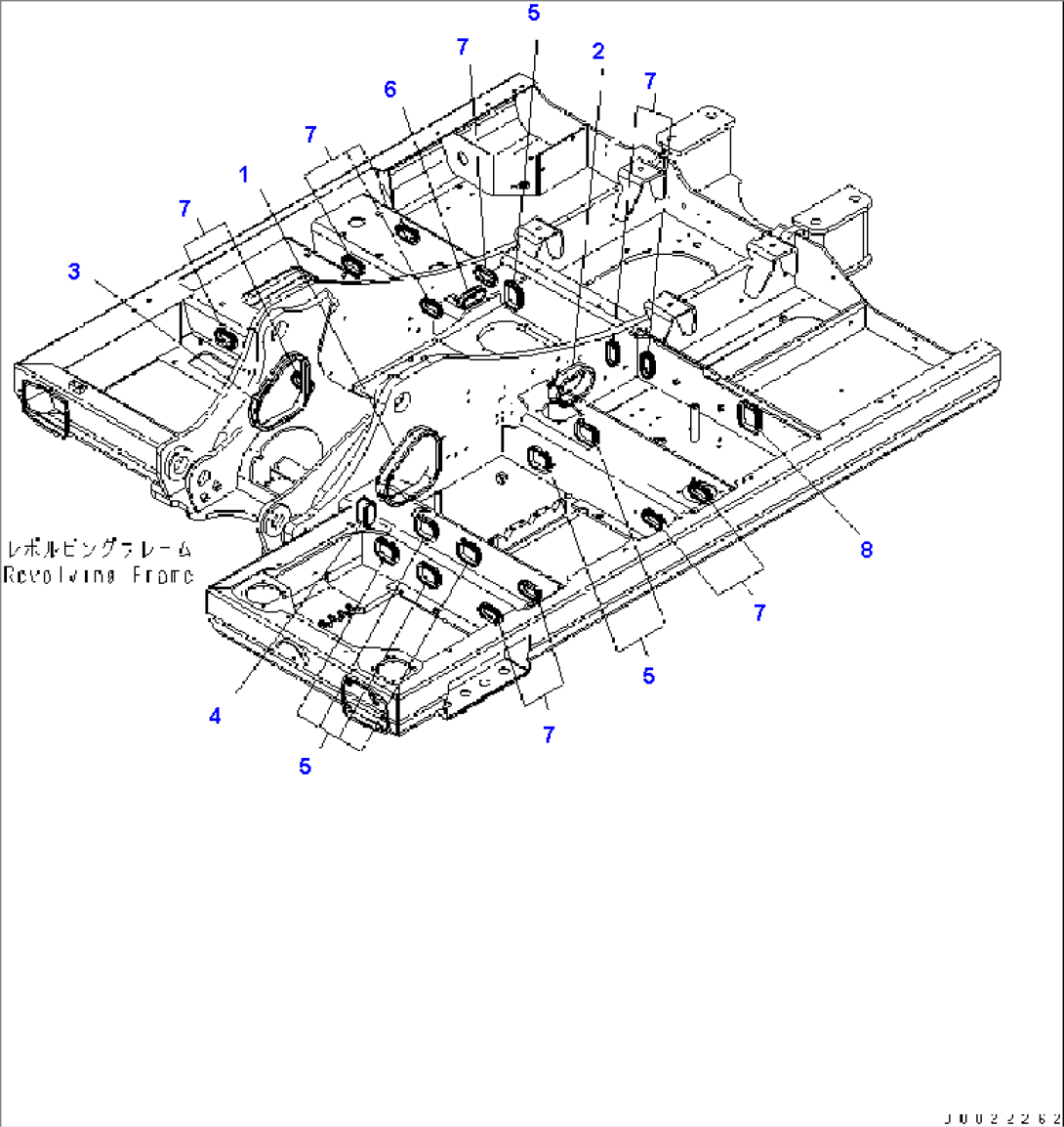 REVOLVING FRAME (GROMMETS)