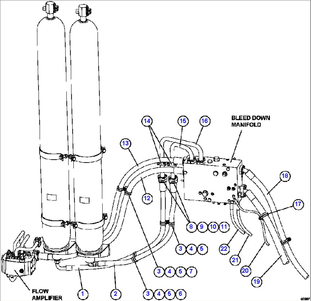 STEERING SYSTEM PIPING 1/2
