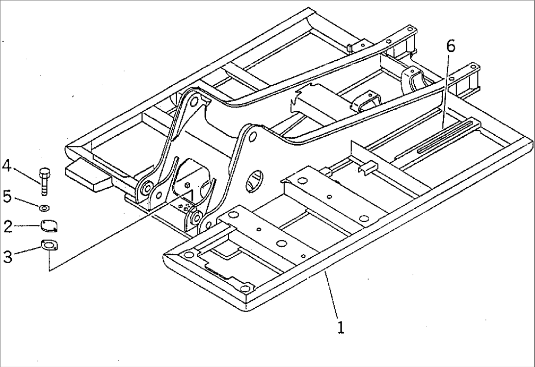 REVOLVING FRAME (FOR AUTO GREASING)(#10081-10124)