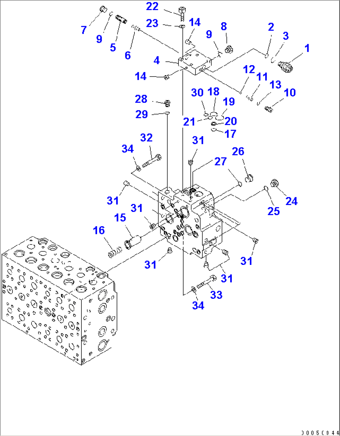MAIN VALVE (2-ACTUATOR) (14/25)