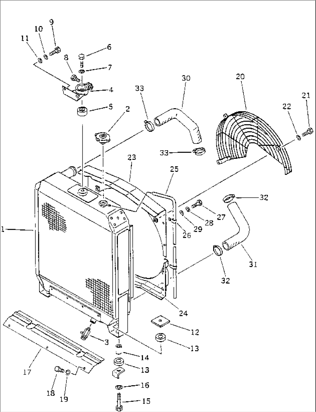 RADIATOR AND PIPING