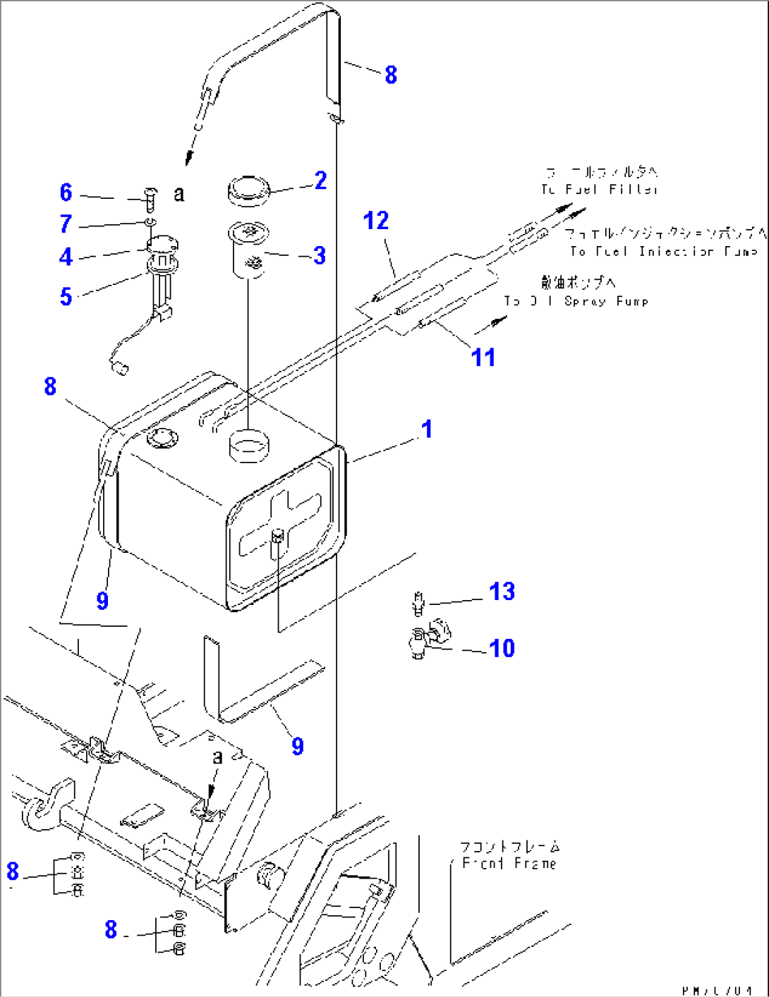 FUEL TANK(#1322-)