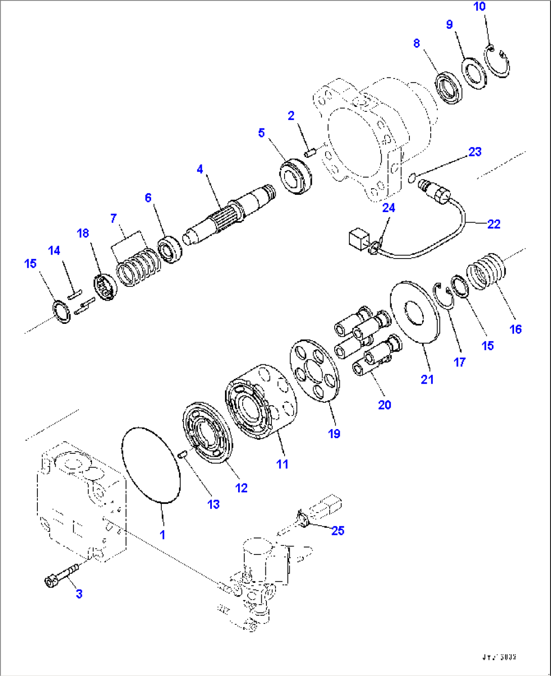 Cooling System, Fan Motor (2/2) (#1001-)