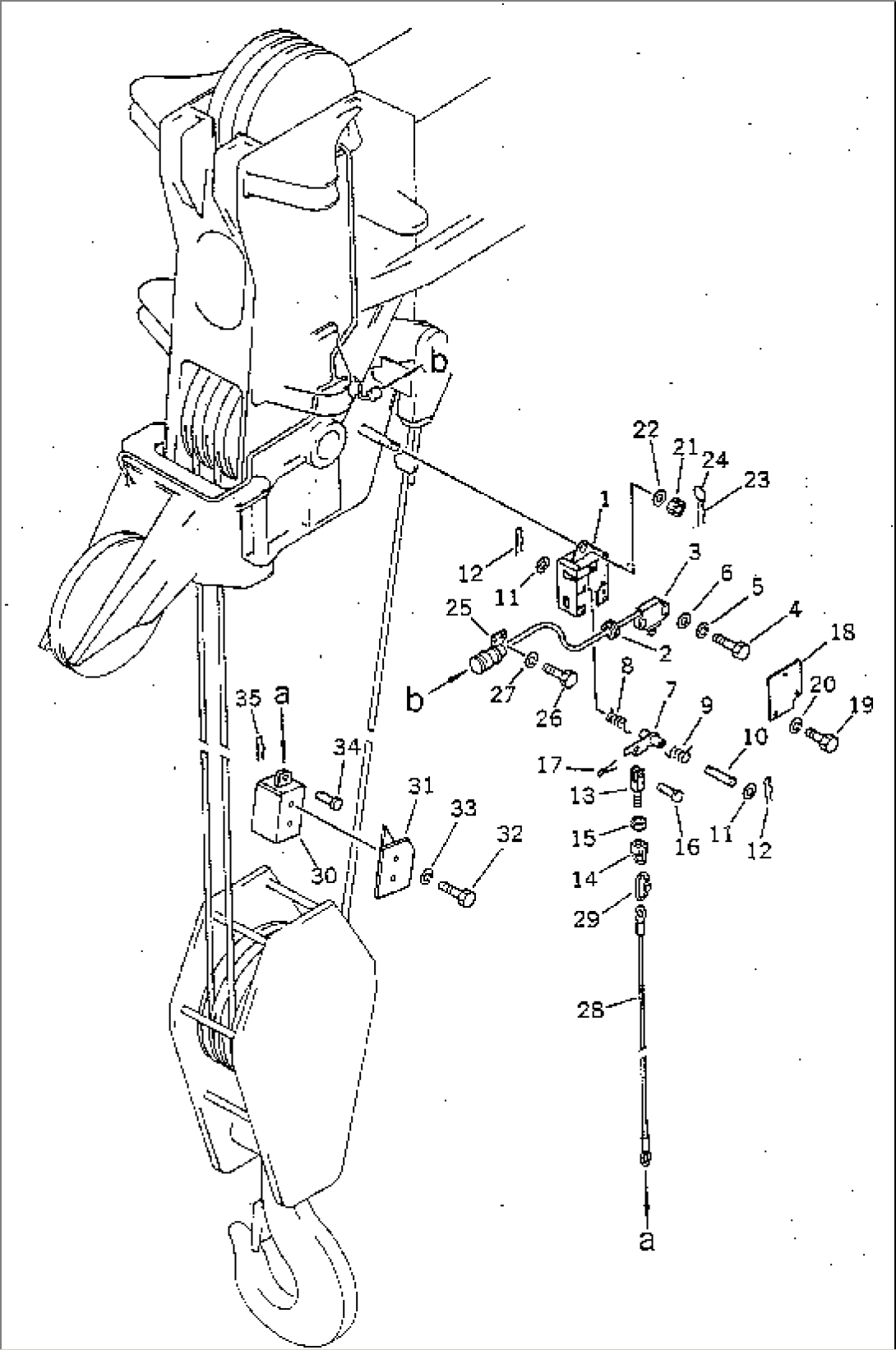 OVER-WINDING DETECTION SWITCH (MAIN WIND)