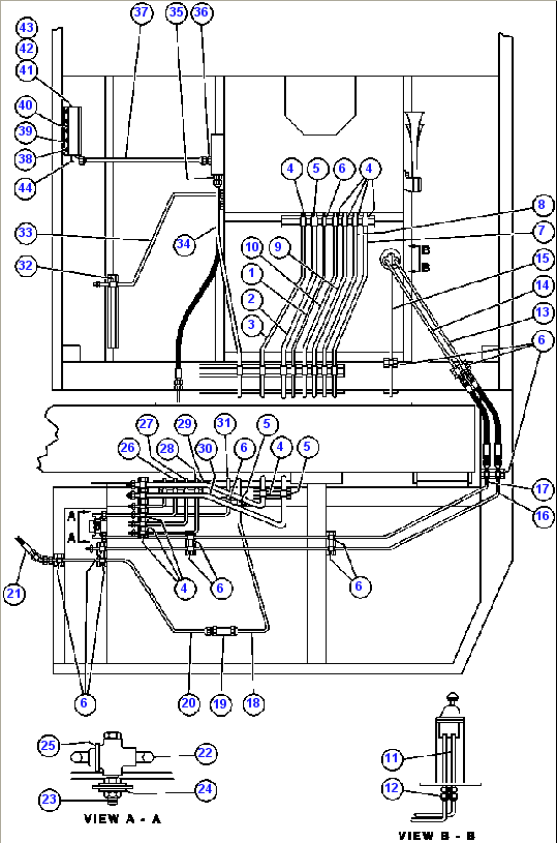 LEFT DECK PIPING - 2