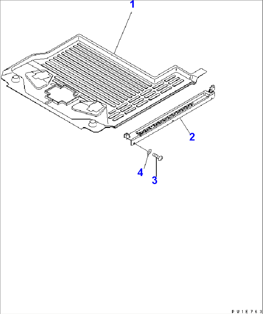 FLOOR MAT (2 ACTUATOR)