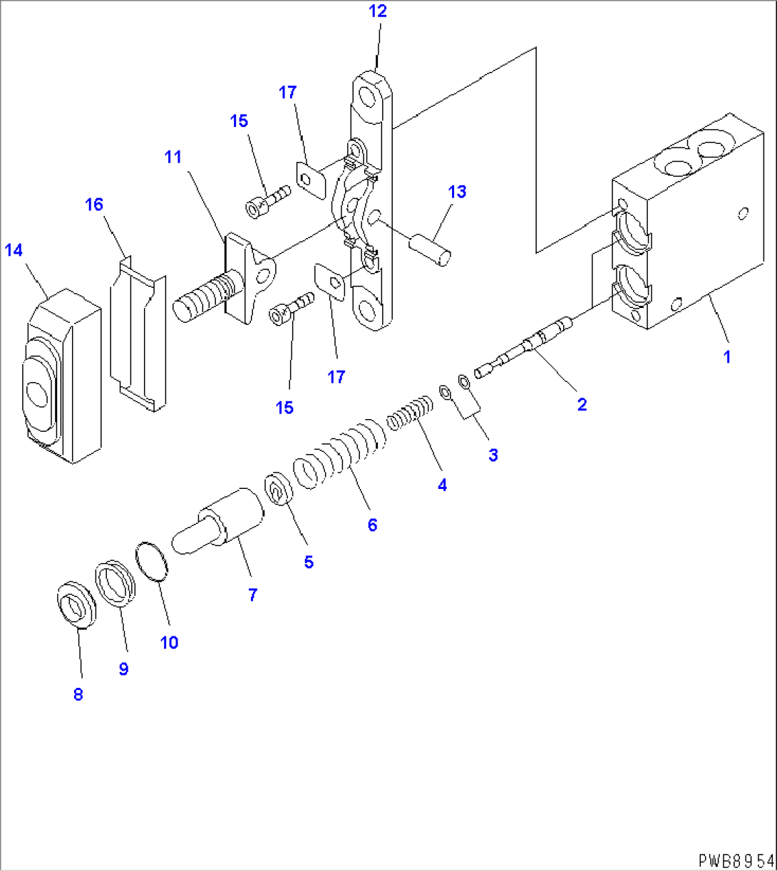 P.P.C. VALVE (FOR 2ND ATTACHMENT)