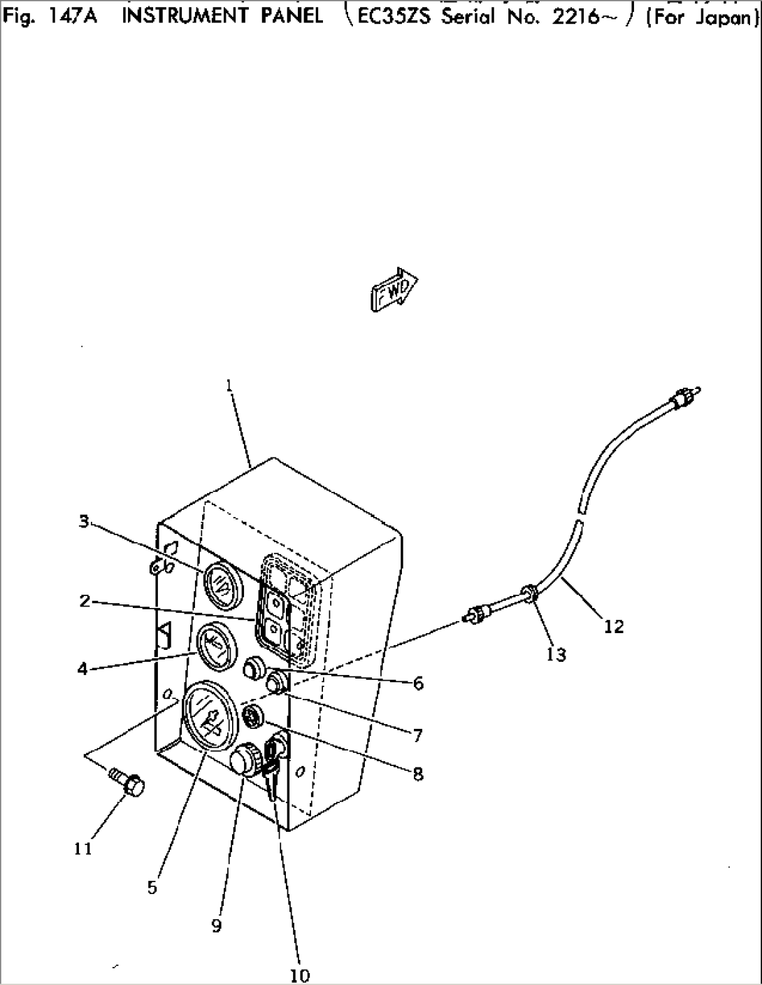 INSTRUMENT PANEL(#2216-)